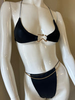 Load image into Gallery viewer, LITTLE LICORICE BRALETTE TINI-T-KINI 2.0
